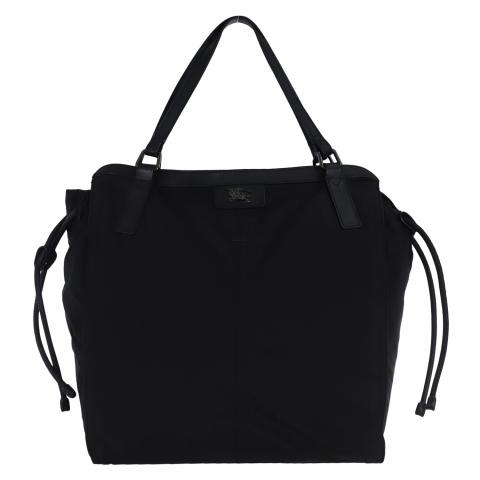 Burberry nylon tote outlet black